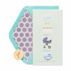 Papyrus Baby Shower Card Big Changes