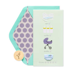 Papyrus Baby Shower Card Big Changes