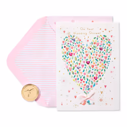 Papyrus Wedding Shower card - Designed by House of Turnowsky Happiness  Laughter and Love