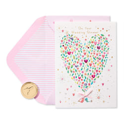 Papyrus Wedding Shower card - Designed by House of Turnowsky Happiness  Laughter and Love