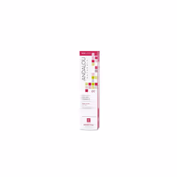 Andalou Naturals 1000 Roses CC Color + Correct with SPF 30 Ounces, Sheer Beige, Rose, 2 Fl Oz