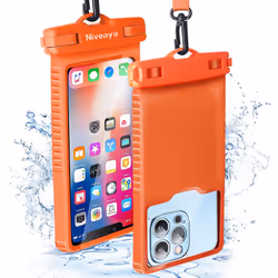 Niveaya 3D Waterproof Phone Case  IPX8 Shockproof Waterproof Phone Pou