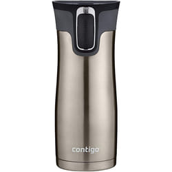 Contigo West Loop Stainless Steel Travel Mug with AUTOSEAL Lid  16oz.  Stainless Steel/Black