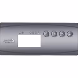 Hydro-Quip Overlay Gecko in.k19 4 Button P1 Lt Temp Up Temp Down 80-0236A