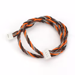 Spektrum X-Bus Extension 12-inch, Connector cable, Black, Brown, Grey, Orange