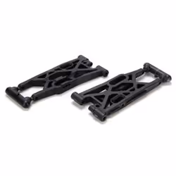 Losi Rear Suspension Arm Set, Suspension arm set (rear), Black