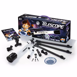 Buki TS007B telescope 2.3x White, Black