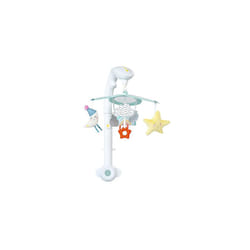 Sweet Dreams Mini Moon Baby Cot Sensory Mobile. 30 Minutes of non-Repeating Classical Music, Light Projector and Hanging Toys. From Birth