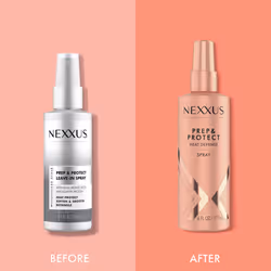 Nexxus Heat Defense Spray Prep & Protect for 450 degree heat protection  with StyleProtect Technology 6 oz