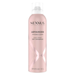 Nexxus Advanced Invisible Clean Dry Shampoo for Instant Oil Control  72Hour Freshness with FlexxAdapt Technology 5 oz