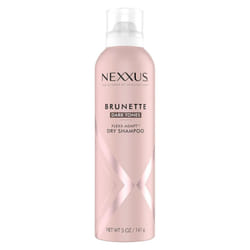 Nexxus Brunette Dry Shampoo For Dark Tones 72 Hour Freshness No Dull Residue with FLEXXADAPT Technology 5 Fl Oz