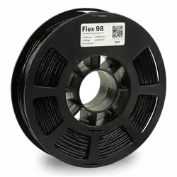 KODAK FLEX 98 Flexible 3D printer filament TPU BLACK +/-0.03 mm  750g (1.6lbs) Spool  2.85 mm. Lowest moisture premium 3D pri ...