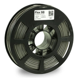 KODAK FLEX 98 Flexible 3D printer filament TPU GRAY +/-0.03 mm  750g (1.6lbs) Spool  2.85 mm. Lowest moisture premium 3D printer flex filament in Vacu