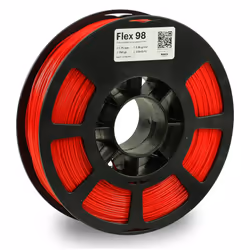 KODAK FLEX 98 Flexible 3D printer filament TPU RED +/-0.03 mm  750g (1.6lbs) Spool  1.75 mm. Lowest moisture premium 3D print ...