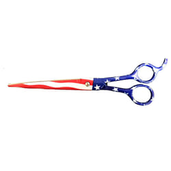 USA Flag 8.5"""""""" Professional Hair Cutting Shear for Barbers & Stylists