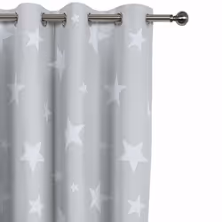 Sherwood 1 Pair Children Star Curtain Coated Blockout Eyelet Window Drape Panel Kids Bed Room livingroom 46Ã£â¬Å¾ Width 72Ã£â¬Å¾ Drop (Star)