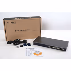 NETGEAR ProSAFE GS724Tv4 Managed L3 Gigabit Ethernet (10/100/1000) Blue