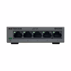 NETGEAR GS305-100PES network switch Unmanaged L2 Gigabit Ethernet (10/100/1000) Grey