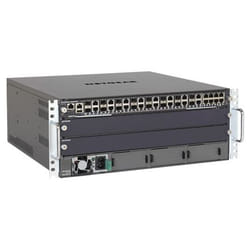 NETGEAR M6100-24X3 Managed L3 Gigabit Ethernet (10/100/1000) 4U Black, Grey