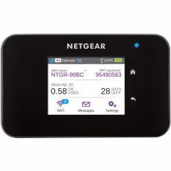 NETGEAR AirCard 810, Cellular network modem/router, Portable, 3G, 4G, HSPA, HSPA+, LTE, DC-HSPA+, HSPA, HSPA+, LTE, 800,900,1 ...