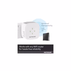 NETGEAR EX6110 Network repeater White - Additional view 3