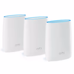 NETGEAR RBK53, White, Tabletop router, Tri-band (2.4 GHz / 5 GHz / 5 GHz), Wi-Fi 5 (802.11ac), 3000 Mbit/s, Wi-Fi 5 (802.11ac ...