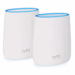 NETGEAR RBK20, White, Tabletop router, Tri-band (2.4 GHz / 5 GHz / 5 GHz), 802.11g, 2200 Mbit/s, 802.11b, 802.11g, Wi-Fi 4 (8 ...