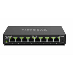 NETGEAR GS308E Managed Gigabit Ethernet (10/100/1000) Black