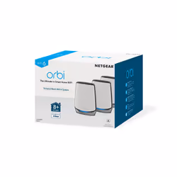 NETGEAR Orbi RBK853 AX6000 WiFi 6 Mesh System Tri-band (2.4 GHz / 5 GHz / 5 GHz) Wi-Fi 6 (802.11ax) Grey 4 Internal - Additional view 6