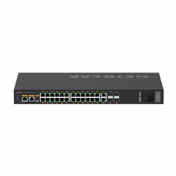 NETGEAR GSM4230P-100EUS network switch Managed L2/L3 Gigabit Ethernet (10/100/1000) Power over Ethernet (PoE) 1U Black - Additional view 5