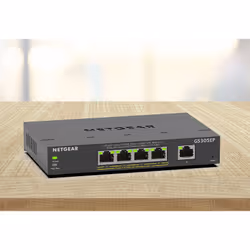 NETGEAR GS305EP Managed L3 Gigabit Ethernet (10/100/1000) Power over Ethernet (PoE) Black - Additional view 4