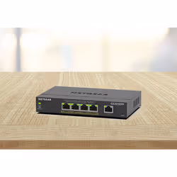NETGEAR GS305EPP Managed L3 Gigabit Ethernet (10/100/1000) Power over Ethernet (PoE) Black - Additional view 5