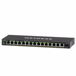 NETGEAR GS316EP Managed Gigabit Ethernet (10/100/1000) Power over Ethernet (PoE) Black - Additional view 4