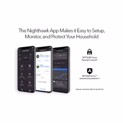 NETGEAR Nighthawk RAXE500 wireless router Gigabit Ethernet Tri-band (2.4 GHz / 5 GHz / 6 GHz) Black - Additional view 7