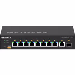 NETGEAR 8x1G PoE+ 110W 1x1G and 1xSFP Managed Switch - Additional view 7