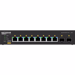 NETGEAR 8x1G PoE+ 220W and 2xSFP+ Managed Switch - Additional view 6