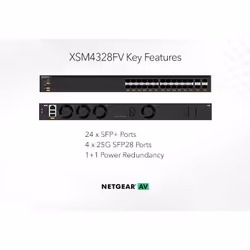 NETGEAR M4350-24F4V Managed L3 1U Black - Additional view 7