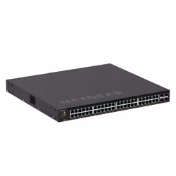 NETGEAR M4350-48G4XF Managed L3 Gigabit Ethernet (10/100/1000) Power over Ethernet (PoE) 1U Black - Additional view 6