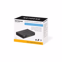 NETGEAR GS305PP Unmanaged Gigabit Ethernet (10/100/1000) Power over Ethernet (PoE) Black - Additional view 6