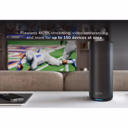 NETGEAR Orbi 870 Tri-band (2.4 GHz / 5 GHz / 6 GHz) Wi-Fi 7 (802.11be) Black 4 Internal - Additional view 5