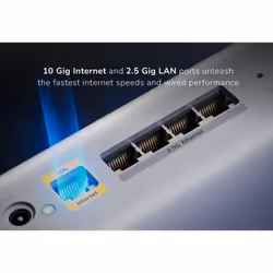 NETGEAR Orbi 870 Tri-band (2.4 GHz / 5 GHz / 6 GHz) Wi-Fi 7 (802.11be) White 4 Internal - Additional view 6