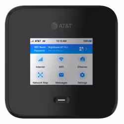 NETGEAR Nighthaw M7 Pro, Cellular network router, Black, Portable, LCD, 7.11 cm (2.8"), Gigabit Ethernet