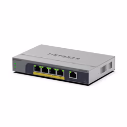 NETGEAR GS105EPP Unmanaged Gigabit Ethernet (10/100/1000) Power over Ethernet (PoE) Desktop/Wall-Mounting Grey