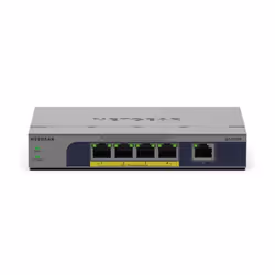 NETGEAR GS105P Unmanaged Gigabit Ethernet (10/100/1000) Power over Ethernet (PoE) Desktop/Wall-Mounting Grey