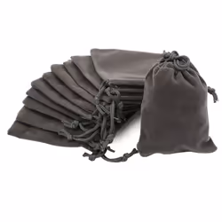 Shintop 10pcs Velvet Drawstring Bags Wedding Gift Bags Velvet Cloth Jewelry Pouches