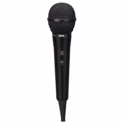 QFX M-106, Karaoke microphone, 72 dB, 100 - 12500 Hz, 600 Ω, Unidirectional, Wired