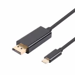 USB Type C(Thunderbolt 3) to DisplayPort 4K@60Hz UHD 6 Feet Cable, Benfei USB 3.1 (USB-C) to DP Display Port Adapter Male to ...