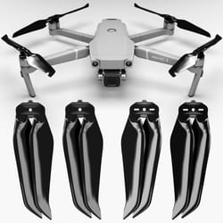 Master Airscrew DJI Mavic 2 Stealth Upgrade Propellers - x4 Black
