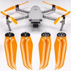 Master Airscrew DJI Mavic 2 Stealth Upgrade Propellers - x4 Orange, Propeller, DJI