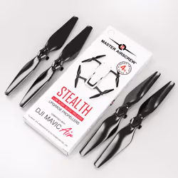 Master Airscrew DJI Mavic Air Stealth Upgrade Propellers - x4 Black